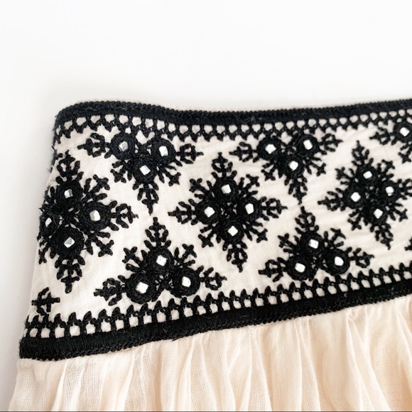 Free People Gauze Swingy Flare Mini Skirt - Picture 3 of 8